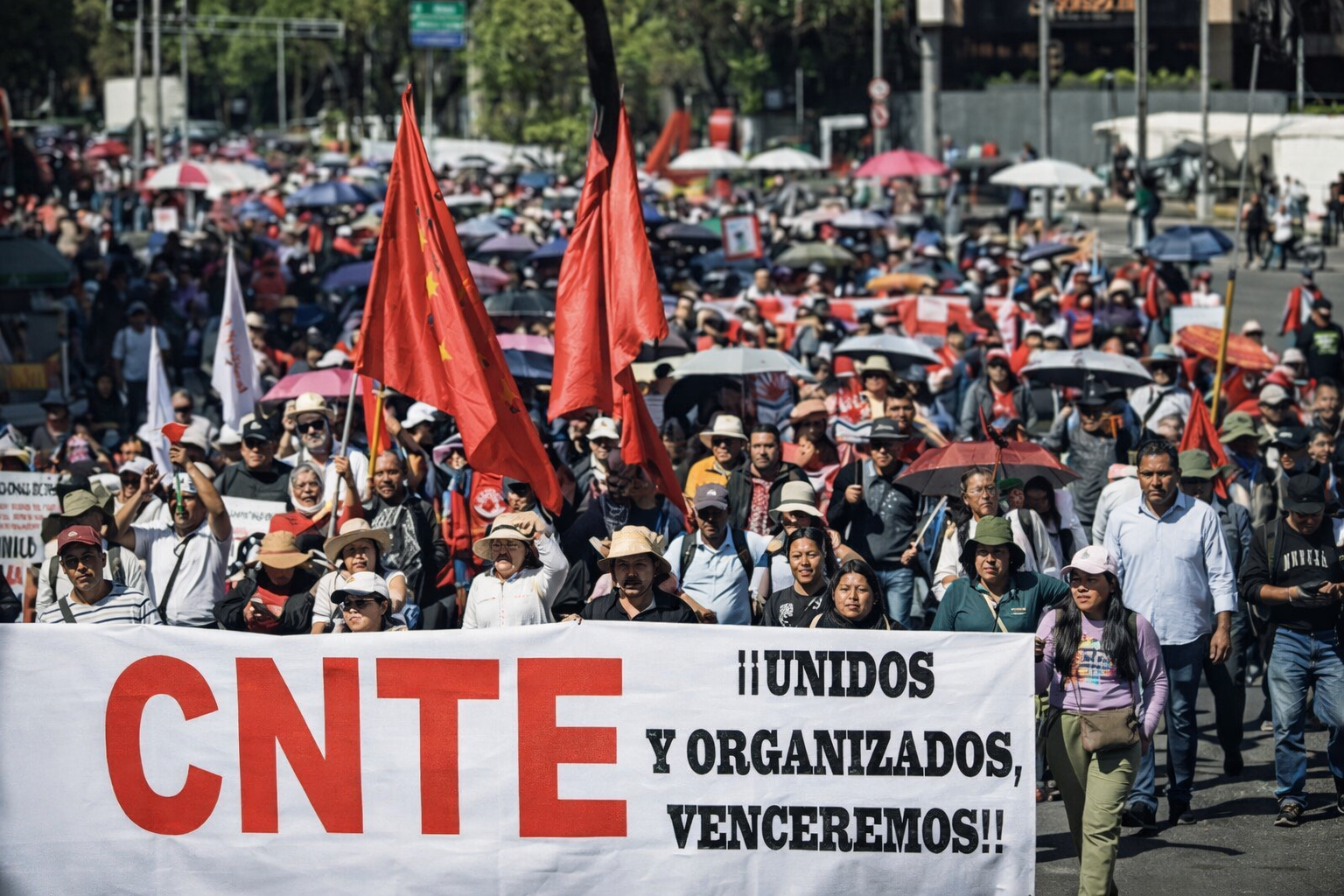 Paro nacional de 48 hrs. de la CNTE